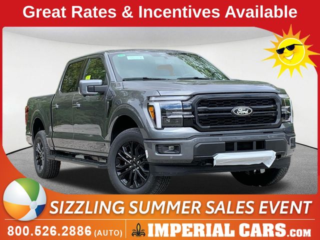Carbonized Gray Metallic 2026 Ford F-150 Lariat SuperCrew 4WD Pickup Truck Four-Wheel Drive Automatic