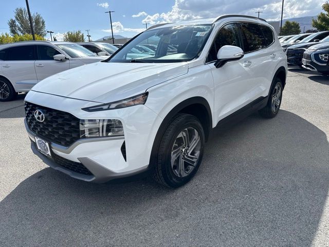 Serenity White Pearl 2023 Hyundai Santa Fe SUV / Crossover All-Wheel Drive 8-Speed Automatic