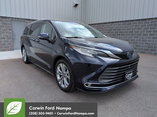 2021 Toyota Sienna Platinum 7-Passenger FWD
