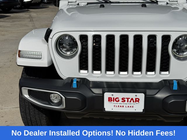 2023 Jeep Wrangler Sahara 4xe White at Gullo Toyota