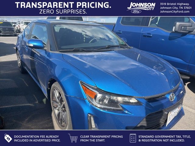 Blue Streak Metallic 2015 Scion tC Base Coupe Front-Wheel Drive 6-Speed Automatic