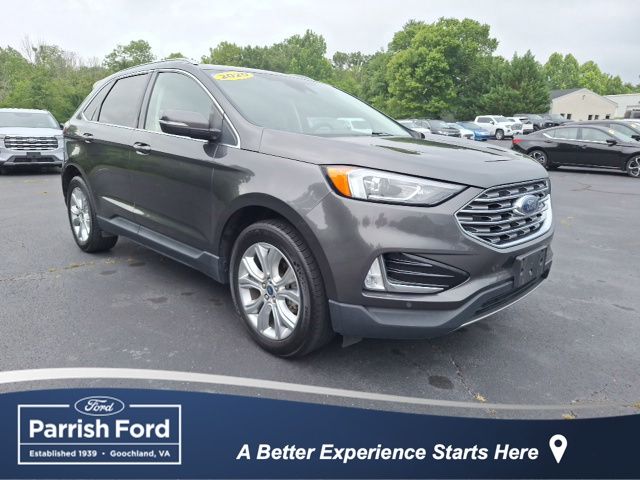 Gray (Magnetic Metallic) 2020 Ford Edge SUV / Crossover Front-Wheel Drive 8-Speed Automatic