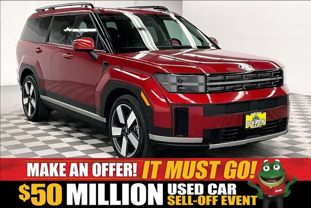 Ultimate Red 2025 Hyundai Santa Fe SUV / Crossover Front-Wheel Drive 8-Speed Dual Clutch