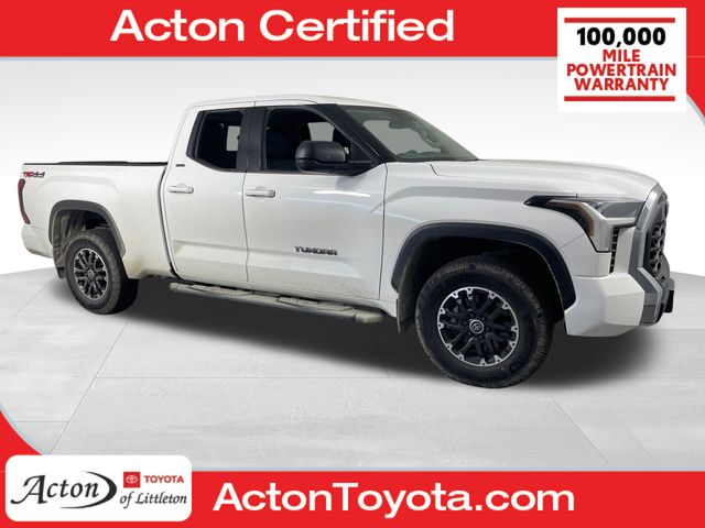 Ice Cap 2023 Toyota Tundra SR5 Double Cab 4WD Pickup Truck Four-Wheel Drive Automatic