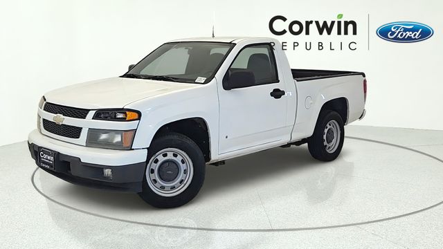 Summit White (Fleet) 2009 Chevrolet Colorado Pickup Truck 4X2 4-Speed Automatic Overdrive