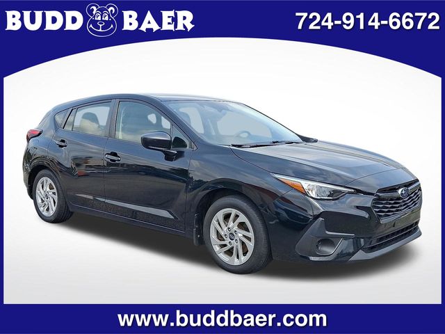 Crystal Black Silica 2024 Subaru Impreza Wagon All-Wheel Drive Continuously Variable Transmission
