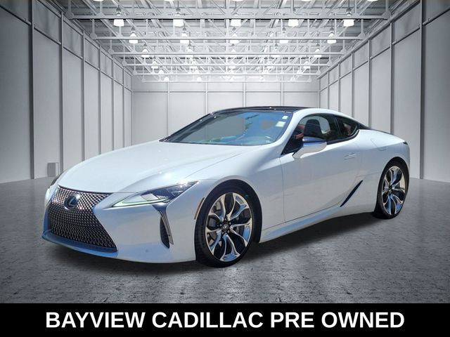 Ultra White 2018 Lexus LC Coupe Rear-Wheel Drive Automatic