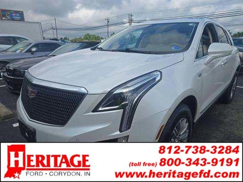 Crystal White 2017 Cadillac XT5 SUV / Crossover Four-Wheel Drive 8-Speed Automatic