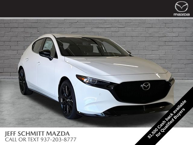 Snowflake White Pearl Mica 2026 Mazda MAZDA3 Hatchback All-Wheel Drive 6-Speed Automatic