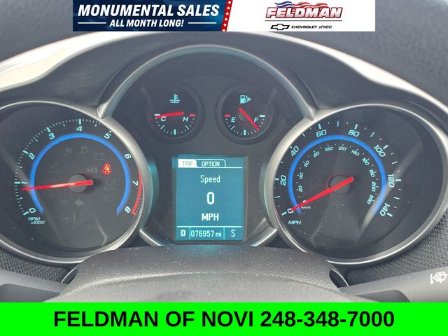 Used 2015 Chevrolet Cruze For Sale in Livonia, MI