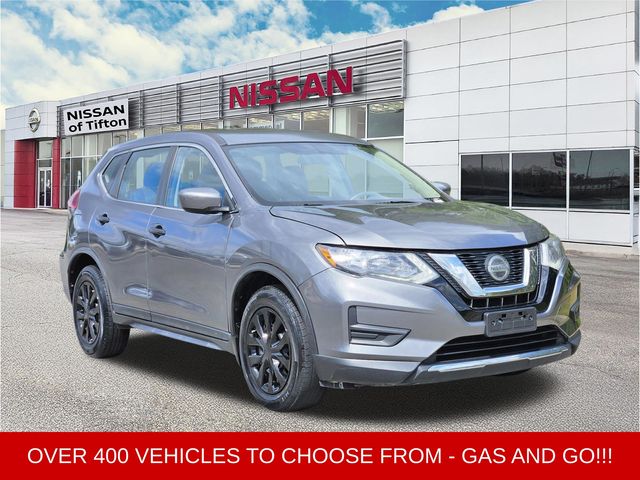 Gray (Gun Metallic) 2018 Nissan Rogue S FWD SUV / Crossover Front-Wheel Drive Continuously Variable Transmission