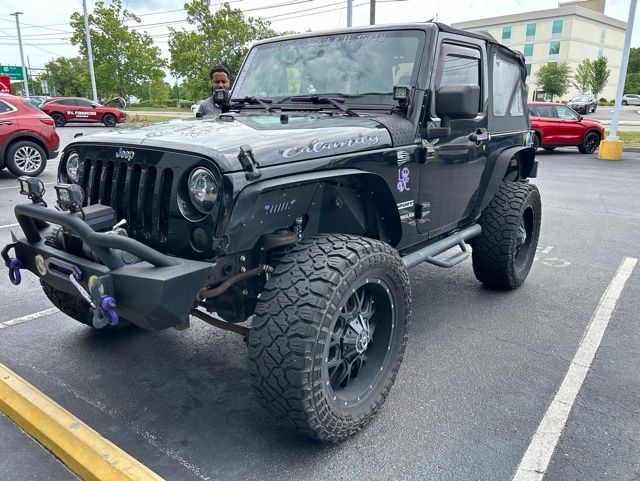 Black Clearcoat 2014 Jeep Wrangler Sport 4WD SUV / Crossover Four-Wheel Drive Automatic