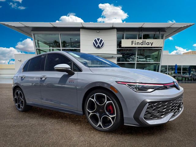 Moonstone Gray 2026 Volkswagen Golf GTI Hatchback Front-Wheel Drive 7-Speed Dual Clutch