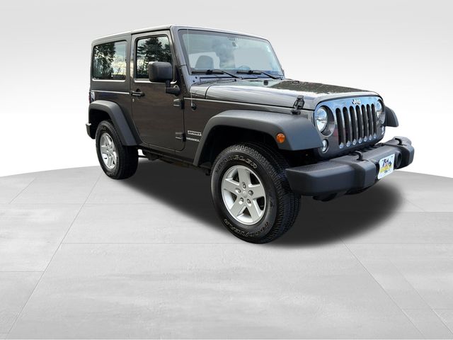 Gray (Granite Crystal Metallic Clearcoat) 2017 Jeep Wrangler SUV / Crossover Four-Wheel Drive 5-Speed Automatic