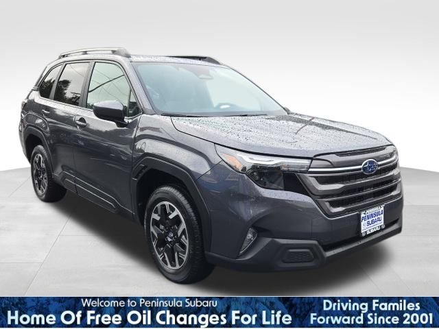 Gray Metallic 2026 Subaru Forester SUV / Crossover All-Wheel Drive Continuously Variable Transmission
