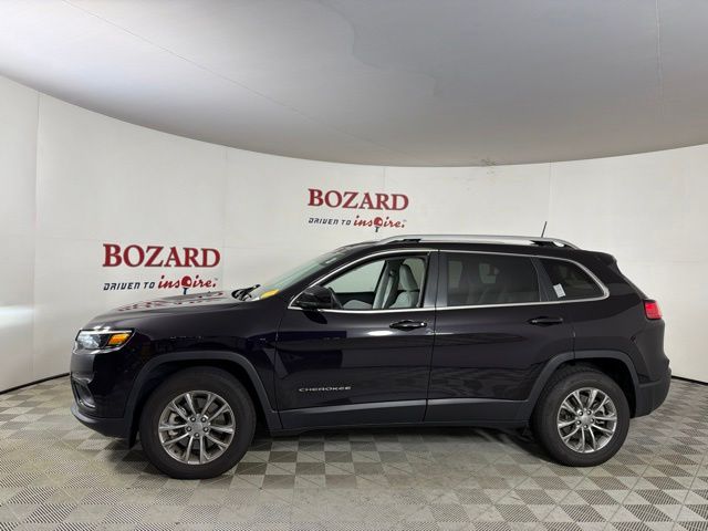 2021 Sangria Metallic Clearcoat Jeep Cherokee Latitude Lux 4X4 SUV