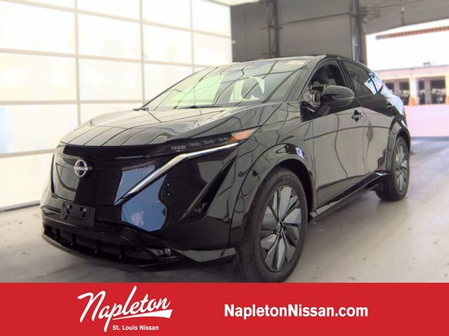 Black Diamond Pearl 2024 Nissan Ariya SUV / Crossover All-Wheel Drive Continuously Variable Transmission