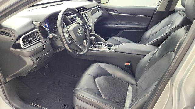 2018 Toyota Camry XSE Silver at Texan Dodge Chrysler Jeep Ram