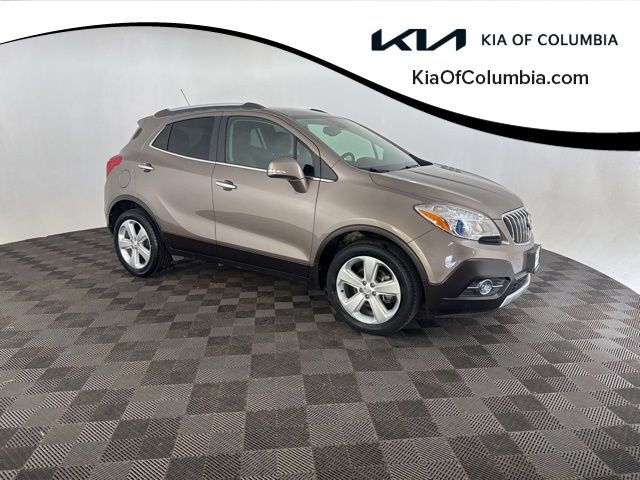 Cocoa Silver Metallic 2015 Buick Encore Convenience AWD SUV / Crossover All-Wheel Drive 6-Speed Automatic Overdrive