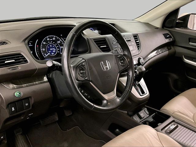 2014 Honda CR-V EX-L White at Phil Fitts Ford