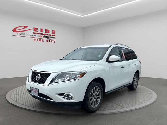 Glacier White 2015 Nissan Pathfinder SV 4WD SUV / Crossover Four-Wheel Drive Continuously Variable Transmission