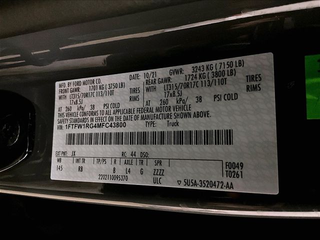 2021 Ford F-150 Raptor Gray at Bob Ruth Ford
