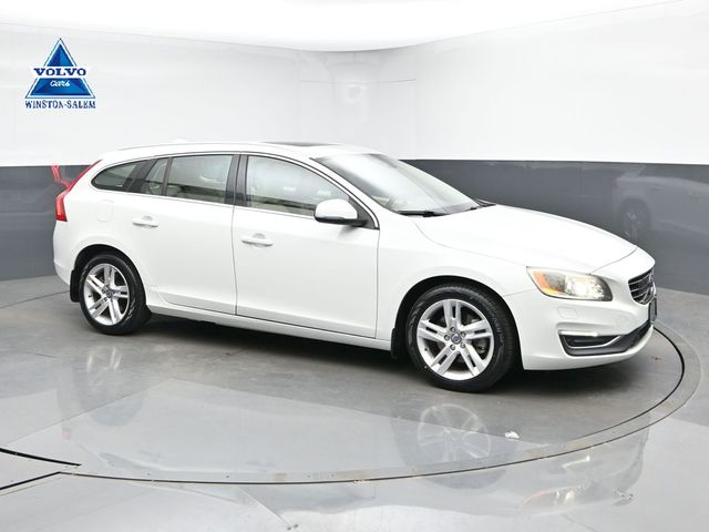 Ice White 2015 Volvo V60 T5 Premier Plus Wagon Front-Wheel Drive Automatic