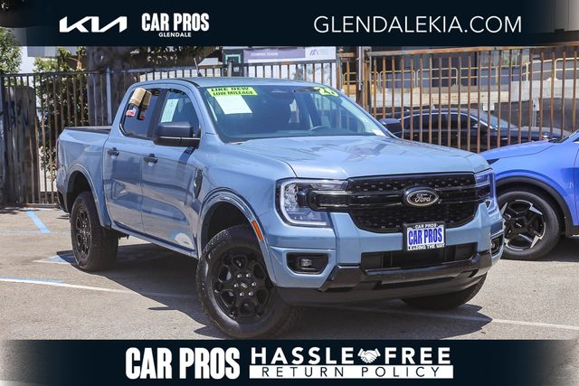 Blue (Azure Gray Metallic) 2025 Ford Ranger Pickup Truck 4X2 Automatic