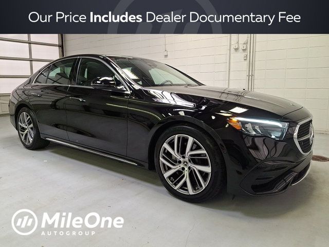 Black 2026 Mercedes-Benz E-Class Sedan All-Wheel Drive 9-Speed Automatic