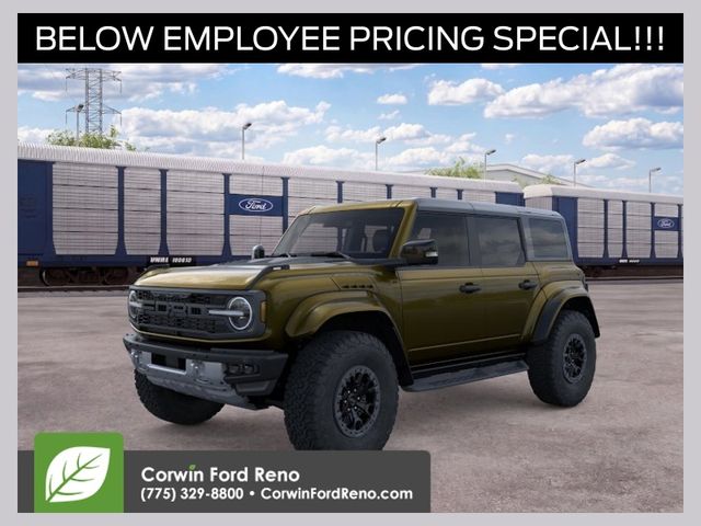 Green Metallic 2026 Ford Bronco Raptor SUV / Crossover Four-Wheel Drive Automatic