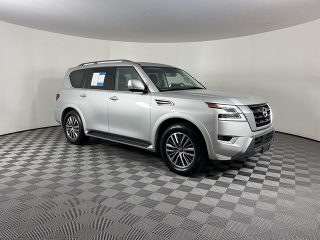 2023 Brilliant Silver Metallic Nissan Armada SL RWD SUV