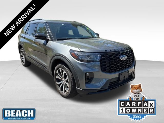 Gray Metallic 2025 Ford Explorer ST-Line AWD SUV / Crossover All-Wheel Drive Automatic