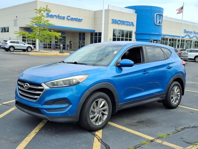 Caribbean Blue 2017 Hyundai Tucson SUV / Crossover Front-Wheel Drive 6-Speed Automatic