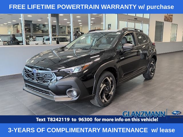 Crystal Black Silica 2026 Subaru Crosstrek Hybrid SUV / Crossover All-Wheel Drive Continuously Variable Transmission
