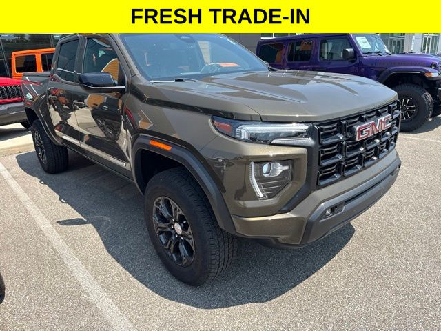Deep Bronze Metallic 2024 GMC Canyon Pickup Truck Four-Wheel Drive 8-Speed Automatic