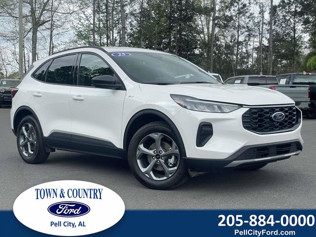 White Metallic 2025 Ford Escape ST-Line AWD SUV / Crossover All-Wheel Drive 8-Speed Automatic
