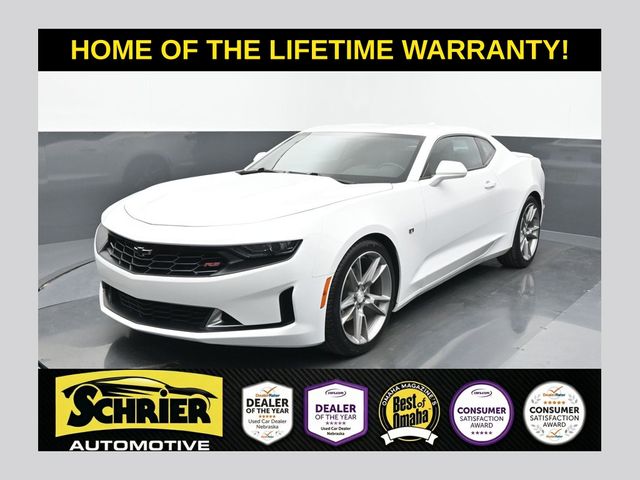 Summit White 2021 Chevrolet Camaro 1LT Coupe RWD Coupe Rear-Wheel Drive 8-Speed Automatic