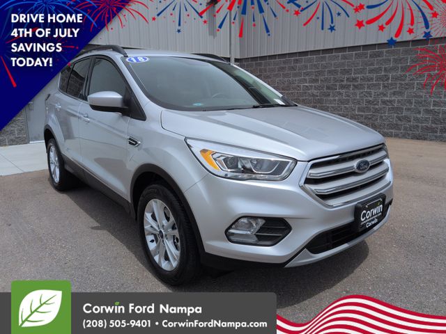 Ingot Silver 2018 Ford Escape SUV / Crossover All-Wheel Drive 6-Speed Automatic