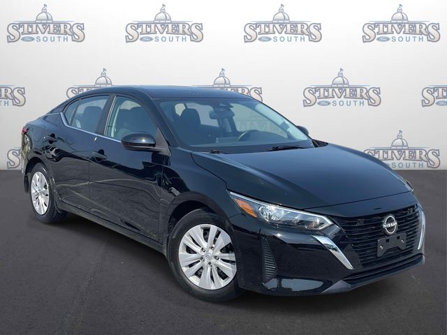 Super Black 2024 Nissan Sentra Sedan Front-Wheel Drive Continuously Variable Transmission