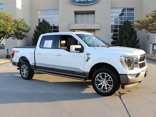 Star White Metallic Tri-Coat 2022 Ford F-150 Pickup Truck Four-Wheel Drive Automatic