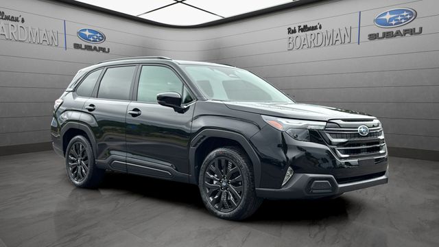 Crystal Black Silica 2026 Subaru Forester Sport Crossover AWD SUV / Crossover All-Wheel Drive Continuously Variable Transmission