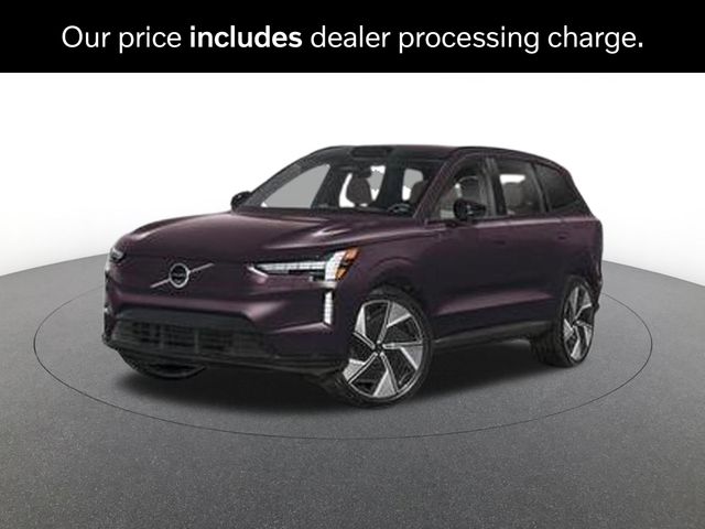 Denim Blue Metallic 2026 Volvo EX90 Twin Performance Ultra 6-Passenger eAWD SUV / Crossover All-Wheel Drive 1-Speed Automatic