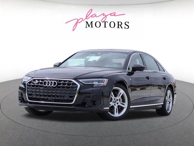 Mythos Black Metallic 2026 Audi A8 L quattro 55 TFSI Sedan All-Wheel Drive 8-Speed Automatic