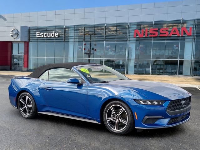 Blue Ember Metallic 2024 Ford Mustang Convertible Rear-Wheel Drive Automatic
