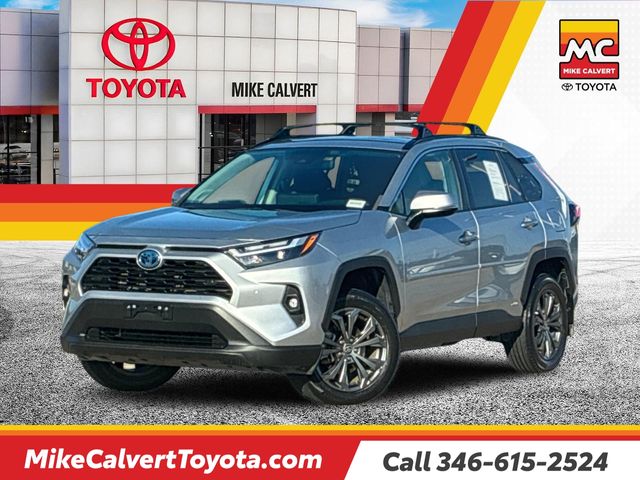 Silver Sky Metallic 2023 Toyota RAV4 Hybrid SUV / Crossover All-Wheel Drive Continuously Variable Transmission