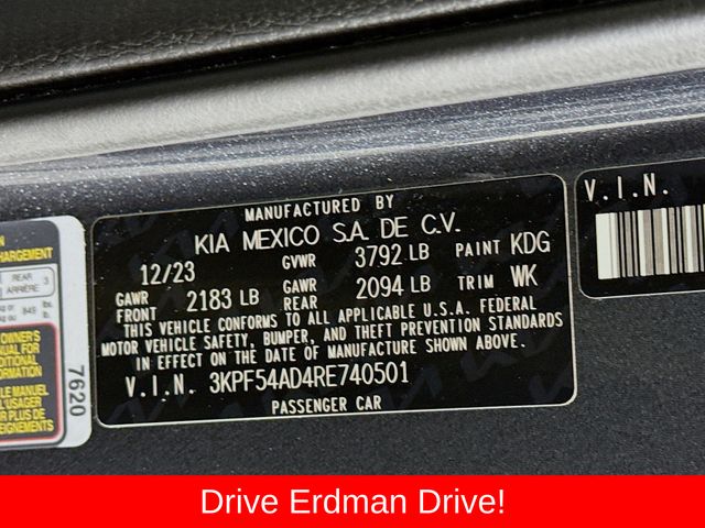 Used 2024 Kia Forte Sedan