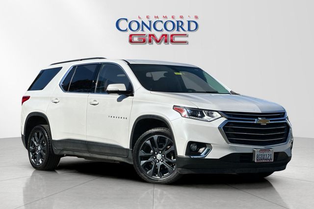 White (Iridescent Pearl Tricoat) 2019 Chevrolet Traverse SUV / Crossover Front-Wheel Drive 9-Speed Automatic