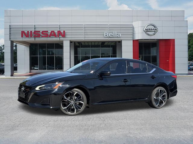 Super Black Clearcoat 2024 Nissan Altima Sedan All-Wheel Drive Continuously Variable Transmission