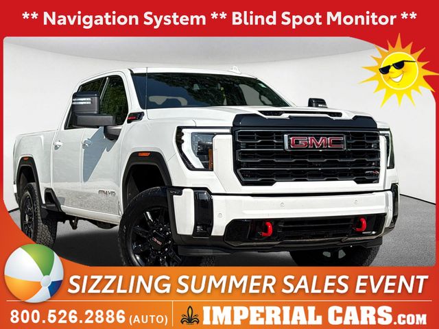 Summit White 2025 GMC Sierra 2500HD Pickup Truck Four-Wheel Drive Automatic