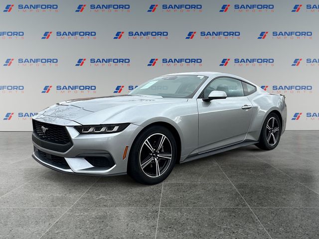 Silver Metallic 2024 Ford Mustang EcoBoost Premium Fastback RWD Coupe Rear-Wheel Drive Automatic